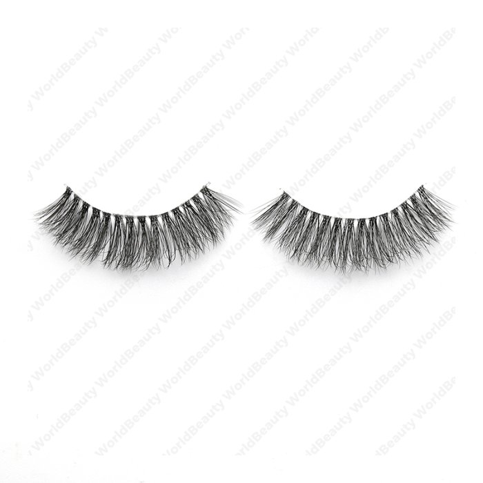 3D faux mink lashes clear band DB-16