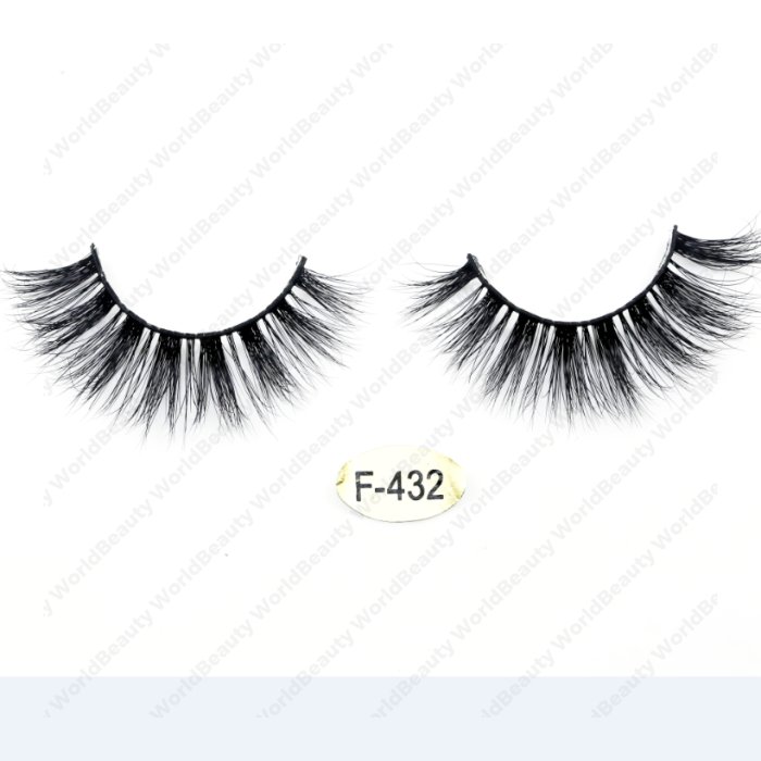 High quality real mink 3D lashes F-432